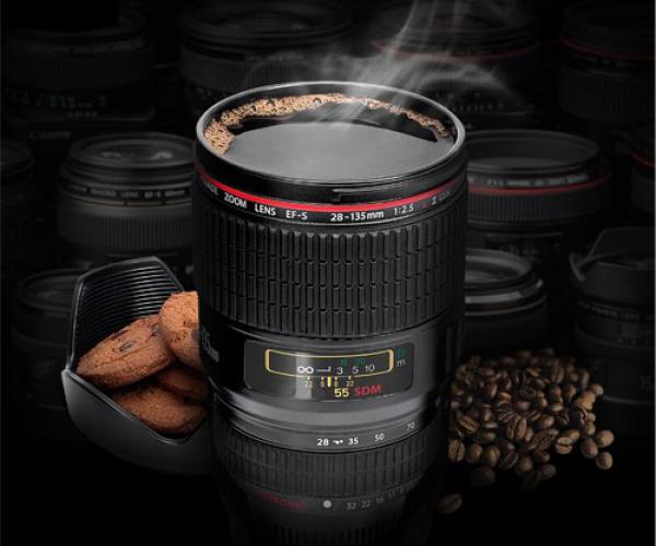 Camera Lens Coffee Mug